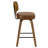 26" Swivel Upholstered Counter Height Bar Stool-830138022-823337385