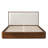 Sadeigh Solid Wood Boucle Upholstered Bed Frame-1787583907