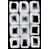 Black Floater Framed selected
