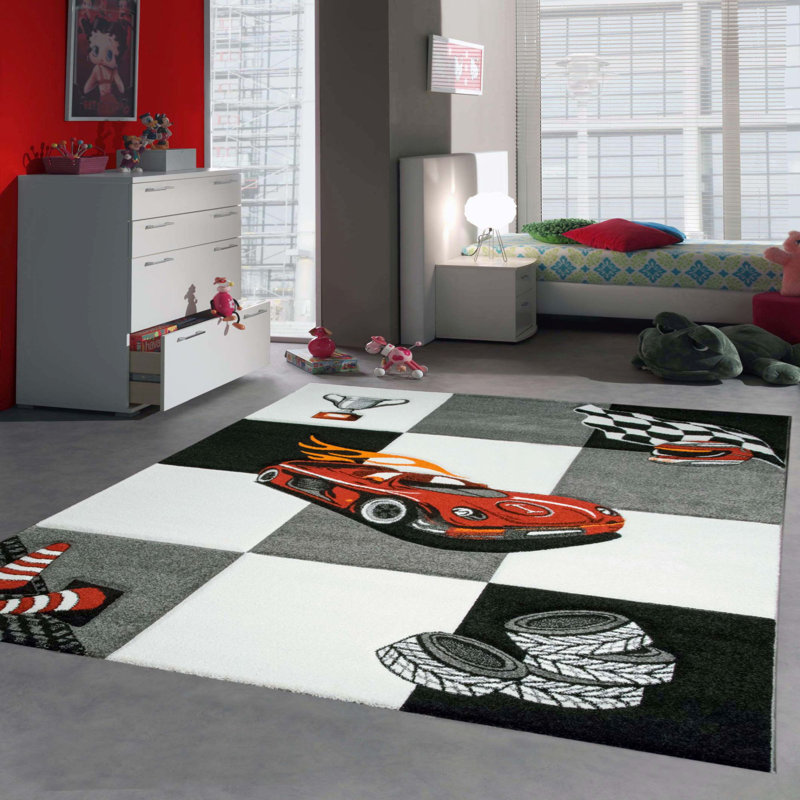 Suzanna Solid Colour Area Rug, Rectangular 80 x 150cm