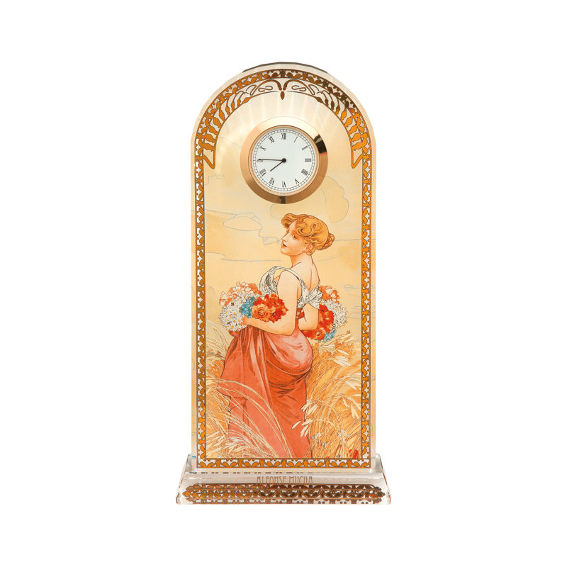 Quartz movement / Crystal Tabletop Clock