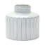 Ensemble de 2 vases de table en porcelaine blanche 2 pièces Rawley
