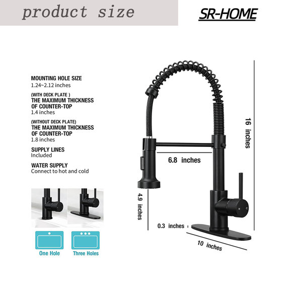 SR-HOME Touchless Kitchen Faucet