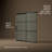 Elate Sliding Bath Door, 56-3/4-In H X 56-1/4 - 59-5/8-In W, With 1/4-In Thick Frosted Glass With Rectangular Grille Pattern-55920909