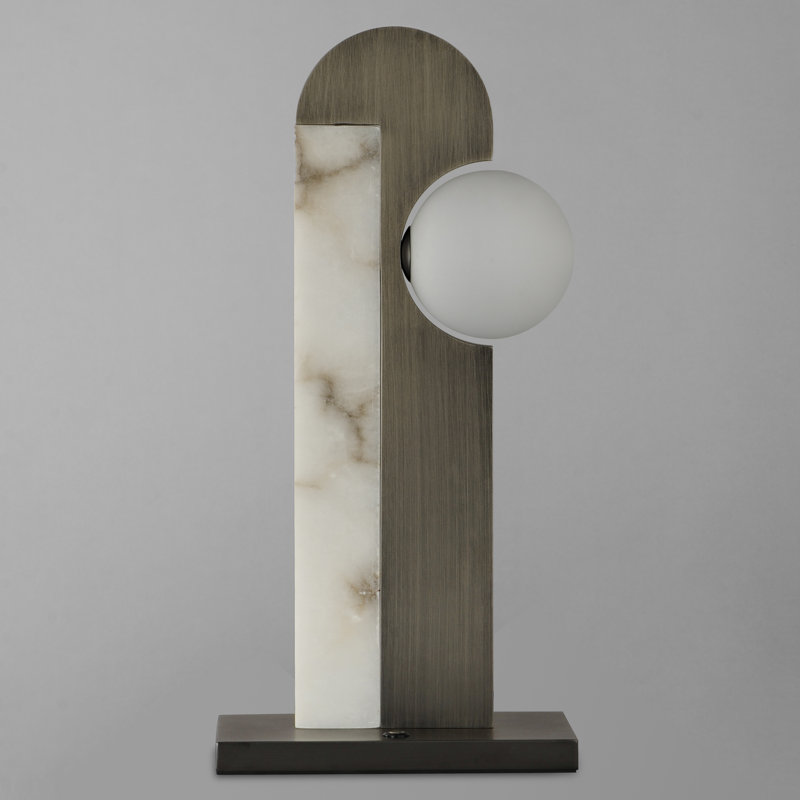 New Age Table Lamp, Brushed Bronze