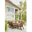 Classic Ipe Solid Wood Patio Dining Armchair Governor