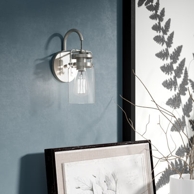 Sue Steel Armed Sconce