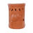 Heritage Clay Light Cover with Turtle Motif in Terracotta