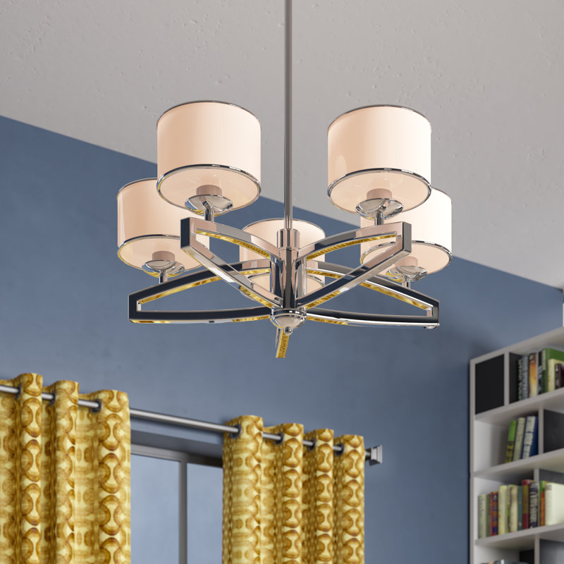 Malge 5 - Light Dimmable Geometric Chandelier