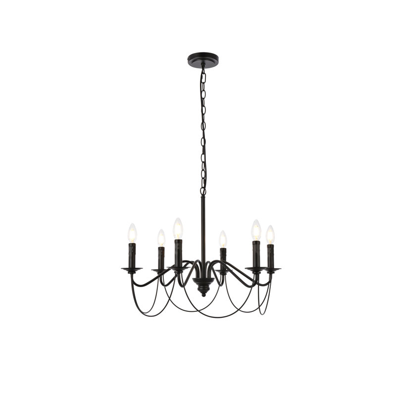 Kirksey 6 - Light Pendant, Black