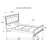 Upholstered Queen Panel Bed