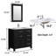 Ensemble de meuble-lavabo simple 36 po avec miroir-53228714