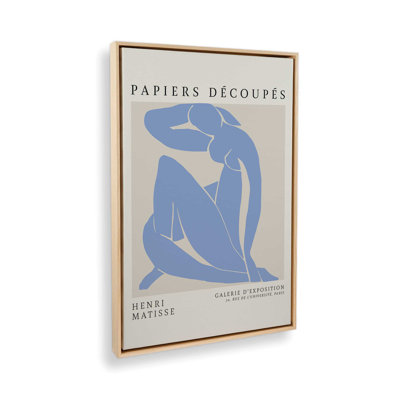 Blue Nude II Matisse, affiche d'art