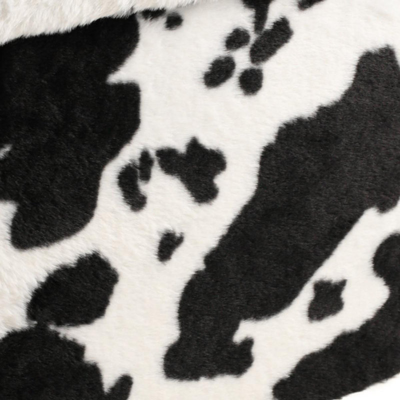 Repose-pieds 15 po noir et blanc