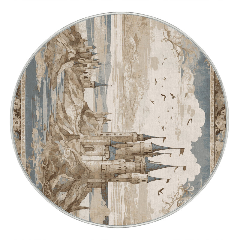 Timeless Citadel Rug, Round 7'