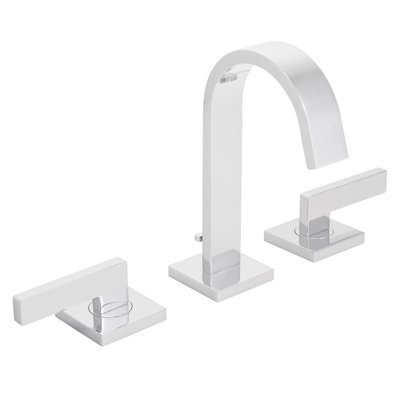 Lura Widespread Bathroom Faucet with Drain Assembly