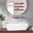 Nantucket Sinks White Rectangular Vessel Sink NSV1913