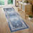 Retro Bohemia Aesthetics Distressed Rug Machine Washable Indoor Low Pile Non Slip Area Rug for Living Room Bedroom Stain Resistant Non-Shedding Durable Carpet Soft Floor Mat Room Decor-816554514