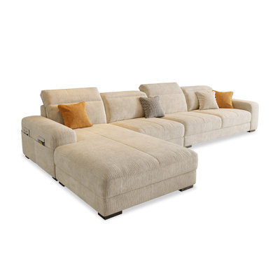 3 - Piece Upholstered Sectional