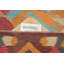 Colourful Kilim Room Size Wool Area Rug 5x8