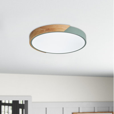 Luling Simply Design Energy-Saving Circle LED Dimmable Flush Mount Ceiling Light Fixture