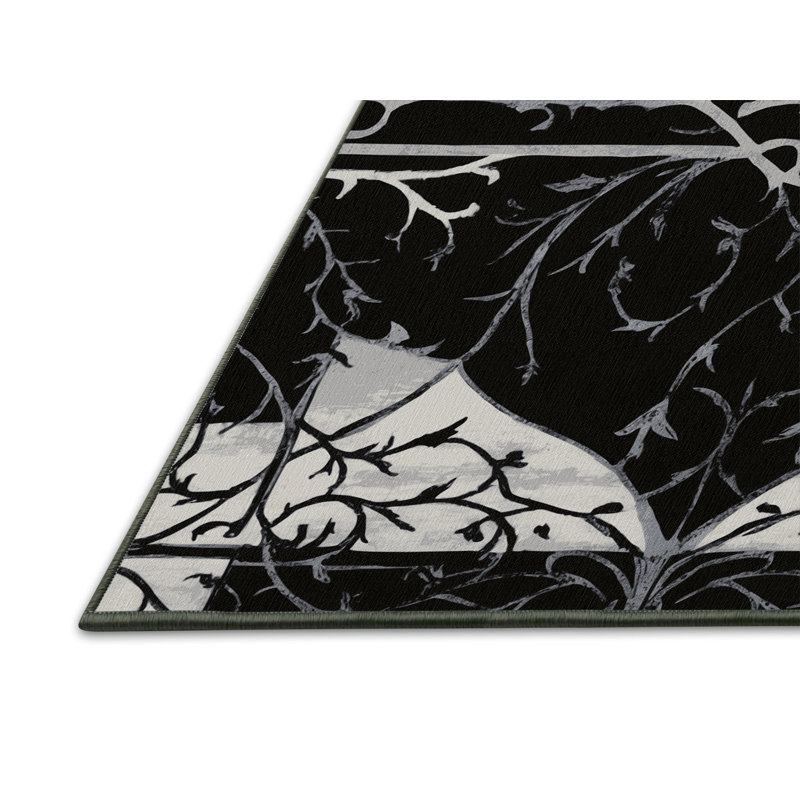 Stealth Bloom Rug, Rectangle 3' x 5'