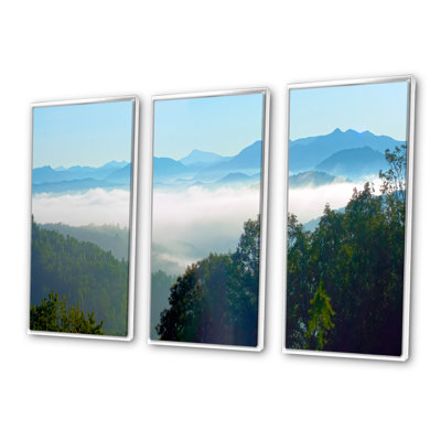 " Morning In Blue Ridge Parkway " 3 - Pieces