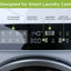 Hamilton Beach 2.57 Cu. Pi. 13 lb Séchoir à linge compact avec panneau de commande à écran tactile, 8 modes de séchage, verrouillage pour enfant, sécheuse portative ventilée, blanc