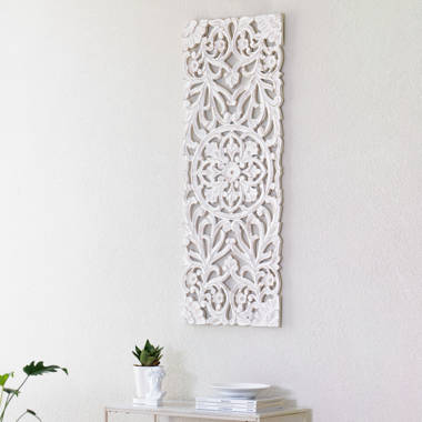 black medallion wall decor