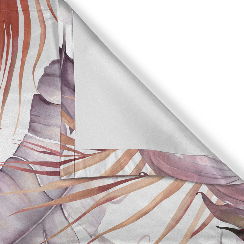 Semi Sheer Curtain Pair