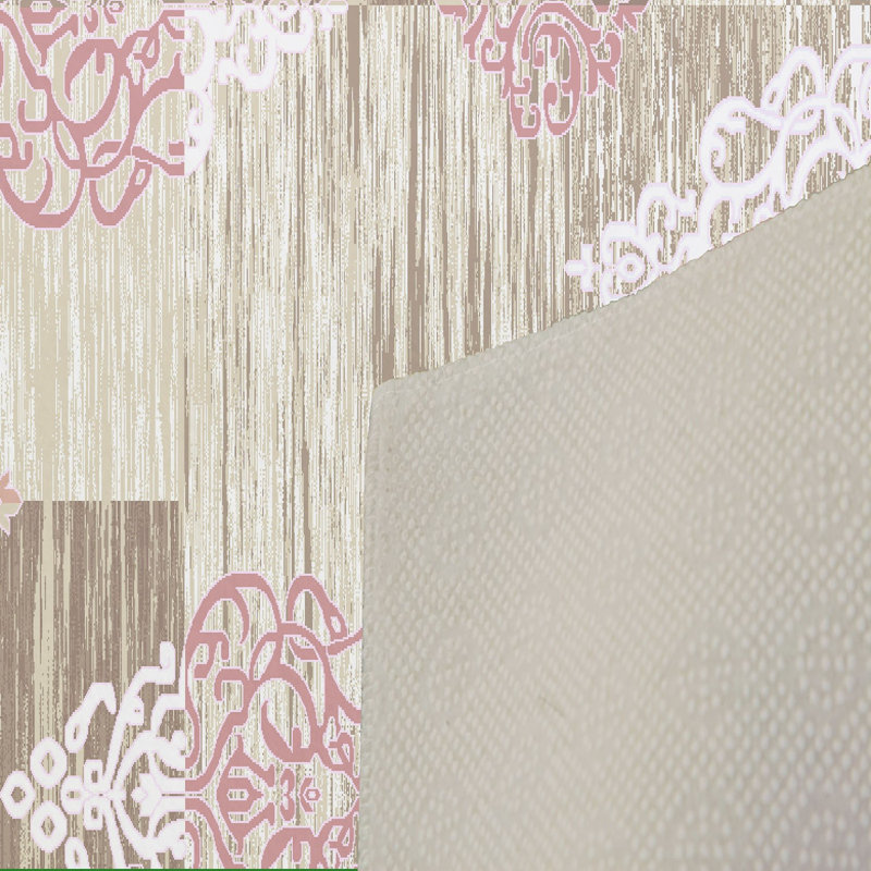 Soft Hall Carpet (2.6 x 4.9 ft), 100% Polyester, 0.3 in Pile Height | Antibacterial, Non-Slip Underside, 650 g/m² | Machine Washable, 3D Digital Print | Perfect for Living Room, Entryway & Bedroom Décor