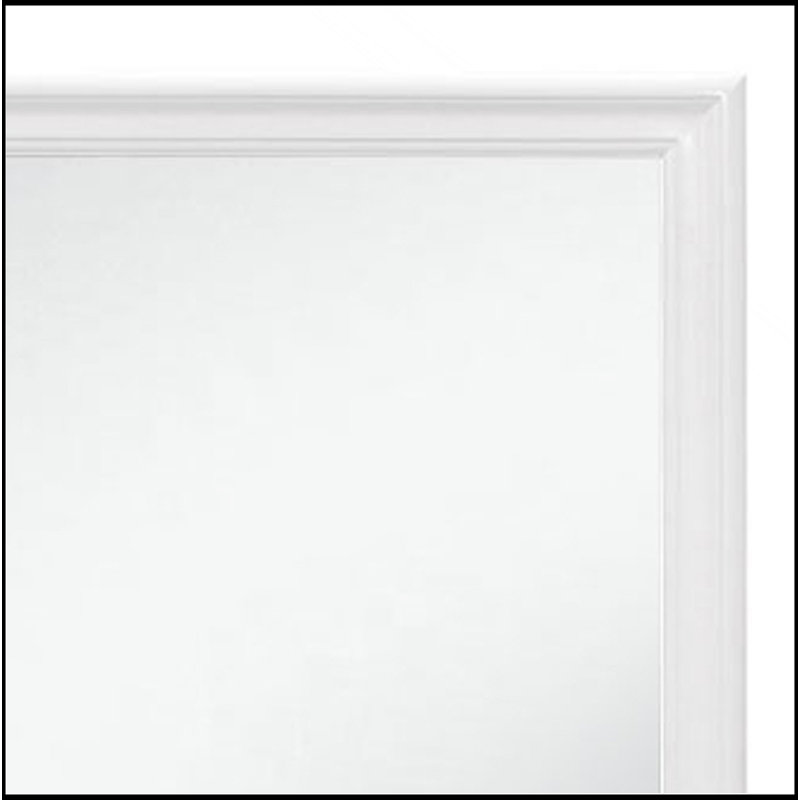 Miroir Charlton, Blanc