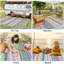 Tapis d'extérieur Boho en plastique avec paille Boho-83092650-83092653