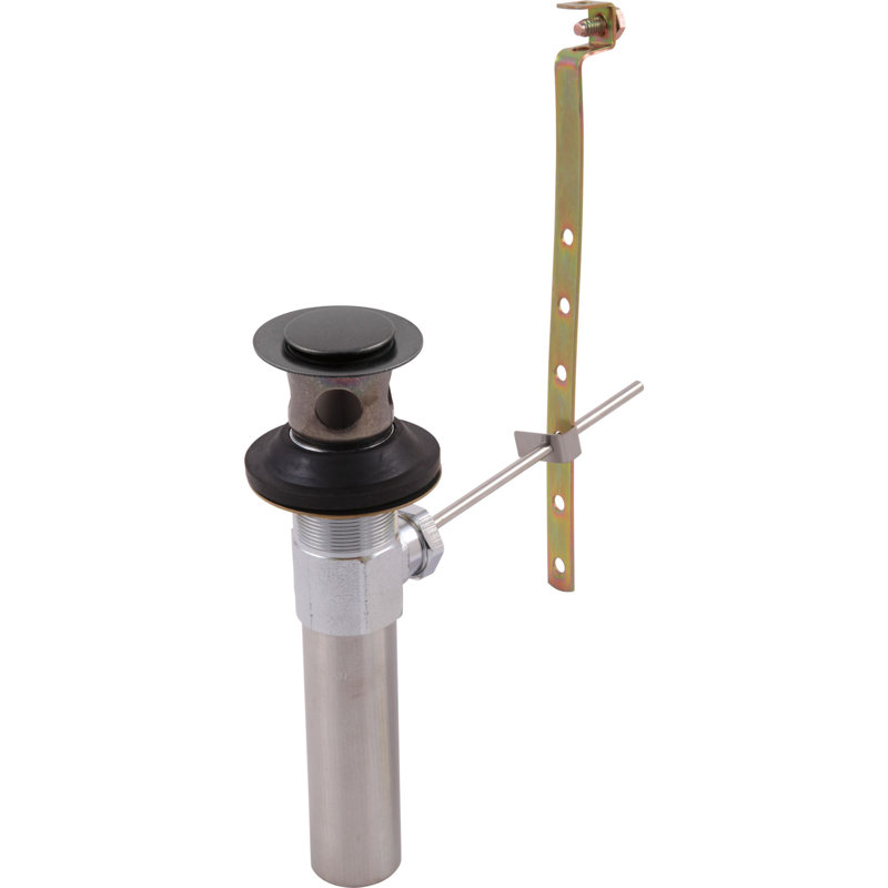 Replacement Pop Up Bathroom Sink Drain, Aged Pewter