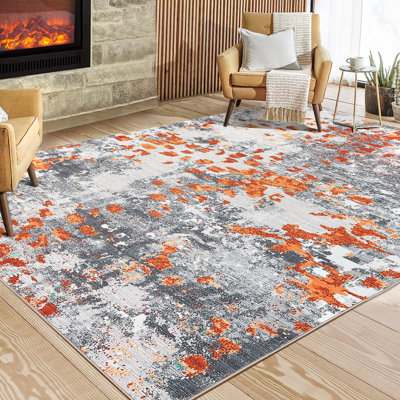 Tapis Zarqa avec envers antidérapant