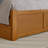 Richmond Solid Wood Platform Bed with Panel Footboard and Storage Drawers-96140407