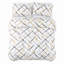 Microfiber Geometric Duvet Cover Set-125585157