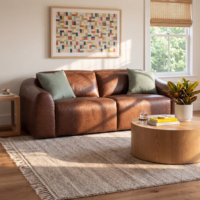 Alondra Power Recliner 2Pc Sectional, Sonoma Coco Top Grain Leather