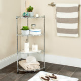 Metal Freestanding Bathroom Shelves