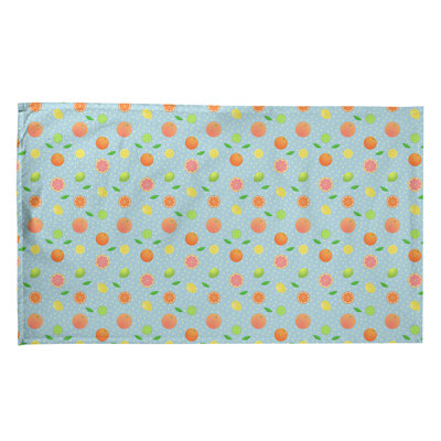 Serviette de thé à motif de fruits à agrumes Mcguigan