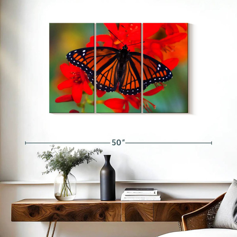 «Viceroy Butterfly» imitant le papillon monarque, H 24 po x l 38 po
