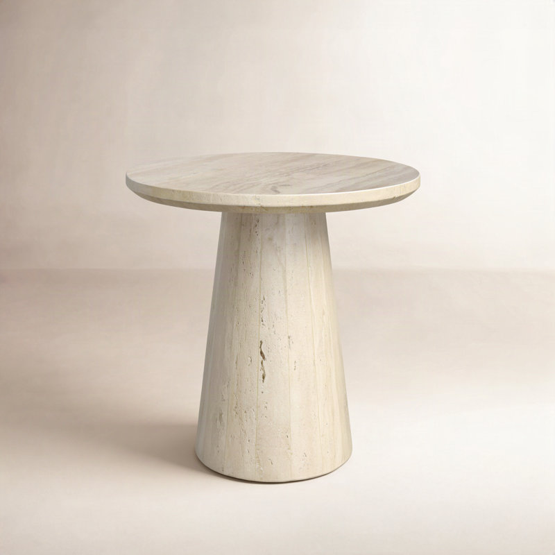 Breithaup Stone Top End Table