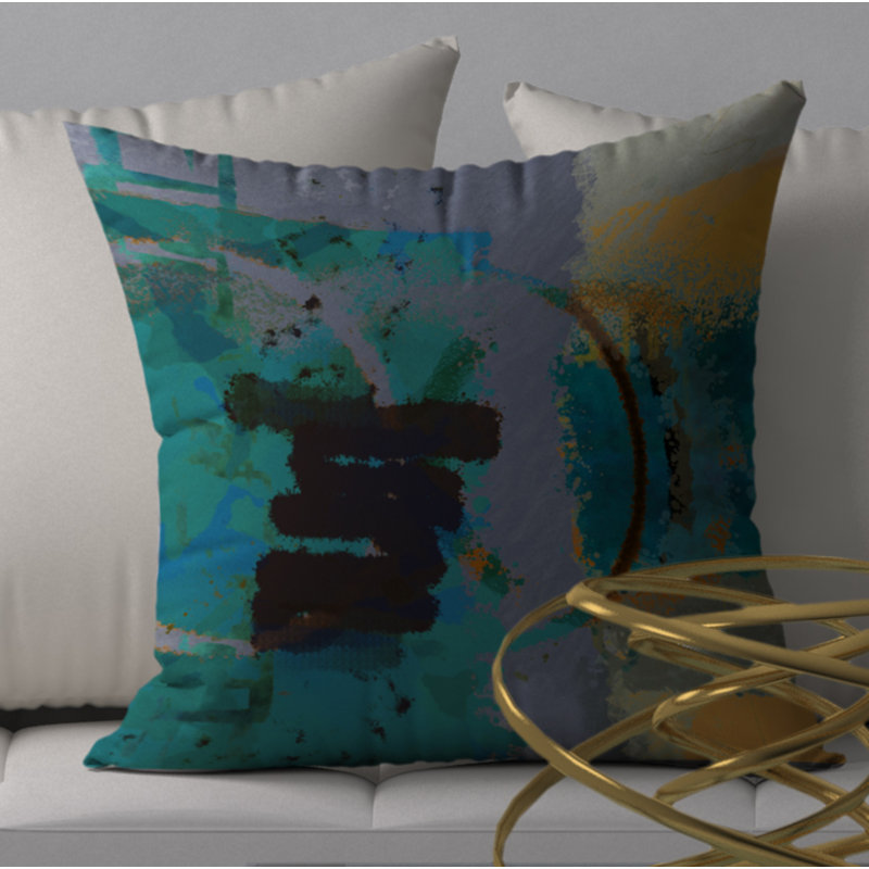  Housse et insert de coussin carré garanti, 18" x 18"