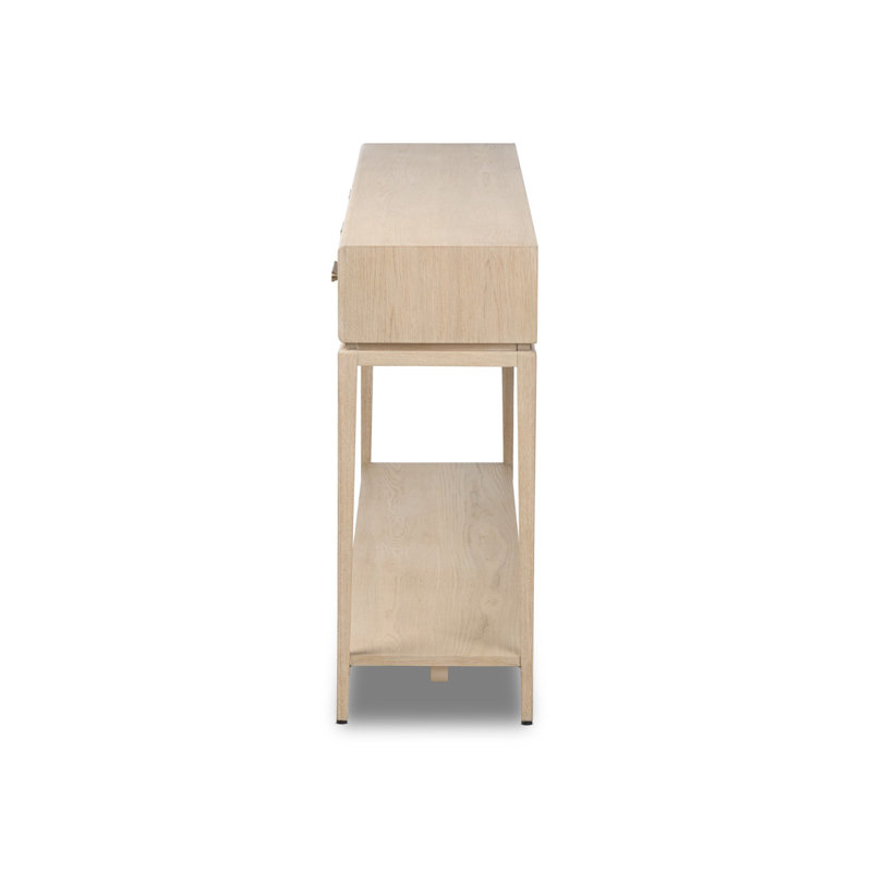 ROSENELL 78'' W Console Table, White