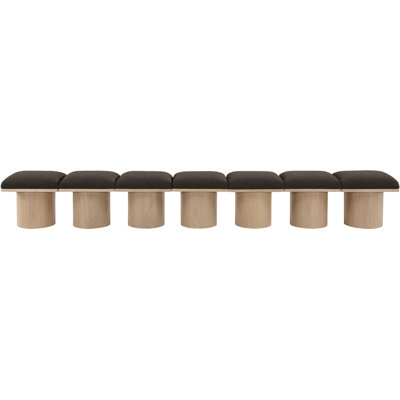 Horatia Boucle Upholstered Bench