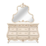Platine de Royale 12 Drawer Dresser with Mirror