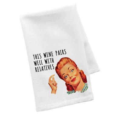 Funny Kitchen Decor gift for women, tea towel, Holiday Gift for her, new  home gift, funny cooking gifts, funny flour sack towel