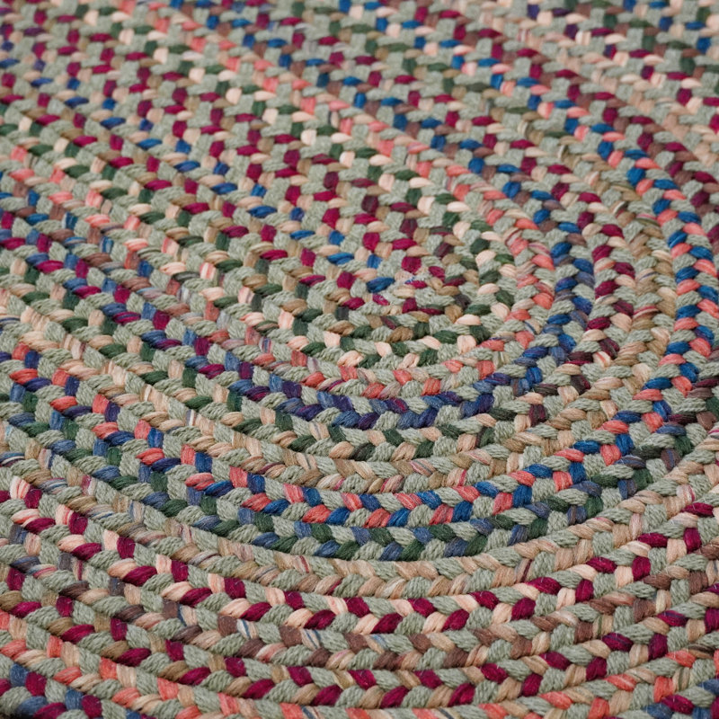 Tapis multicolore Cloverdale, Tapis de couloir 2 pi 6 po x 7 pi
