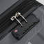 Valise de transport rigide en ABS 20 po, valise de voyage extensible durable avec roulettes pivotantes, verrou TSA-130040229