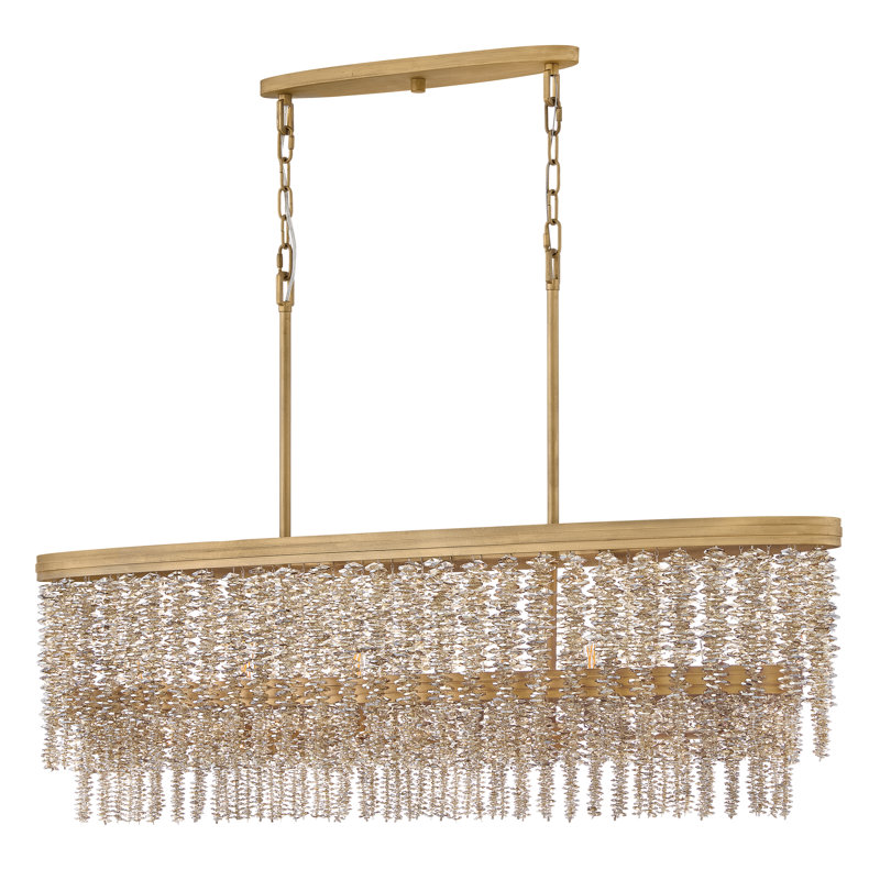 Fredrick Ramond Rubina Medium Six Light Linear